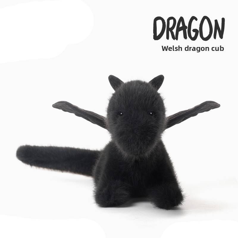 Welsh Dragon Plush Toy Small Size Soft Animal Pillow For Kids Gift