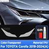 Car Headlight Protection Transparent Anti-Scratch Protective Film TPU Stickers For TOYOTA COROLLA E210 -2024 Accessories