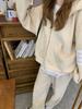 KTNCFD Tracksuit Hoodie and Long Harajuku Loose Women's Korean-Style 2-Piece Set, Pants, Sleeve, Style, Fit, Sportswear, Spring/Autumn,