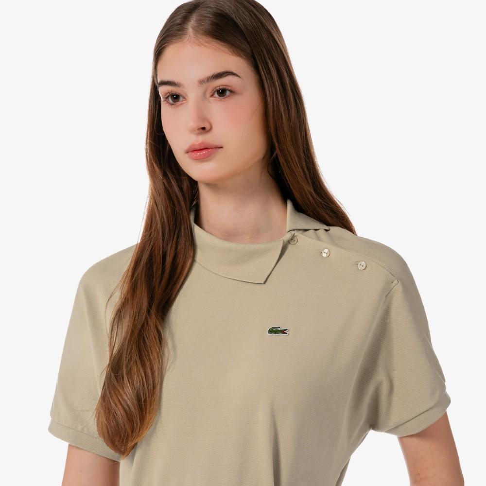 [Lacoste] Women's Diagonal Placket Polo Dress EF508E-56G02S