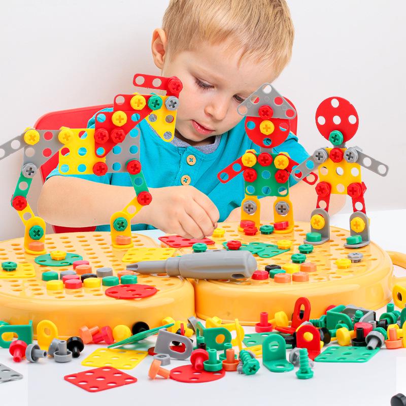 Children's Educational Electric Drill & Screwdriver Repair Toolbox
