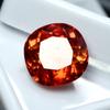 CERTIFIED Orange Sapphire Square Cushion Cut 9.50 Ct Natural Loose Gemstone