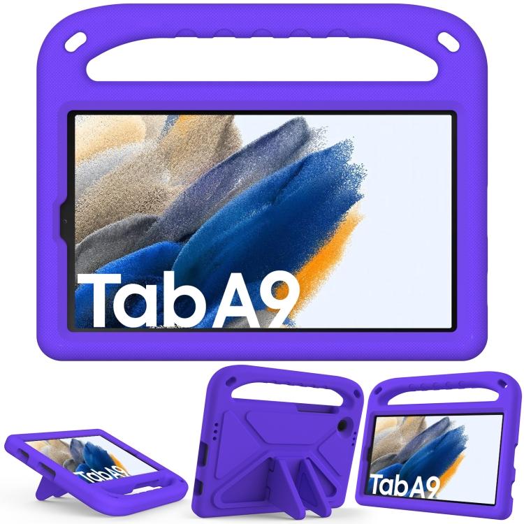 

Handle EVA Shockproof Tablet Case with Holder For Samsung Galaxy Tab Tab A11 / A9 фіолетовий