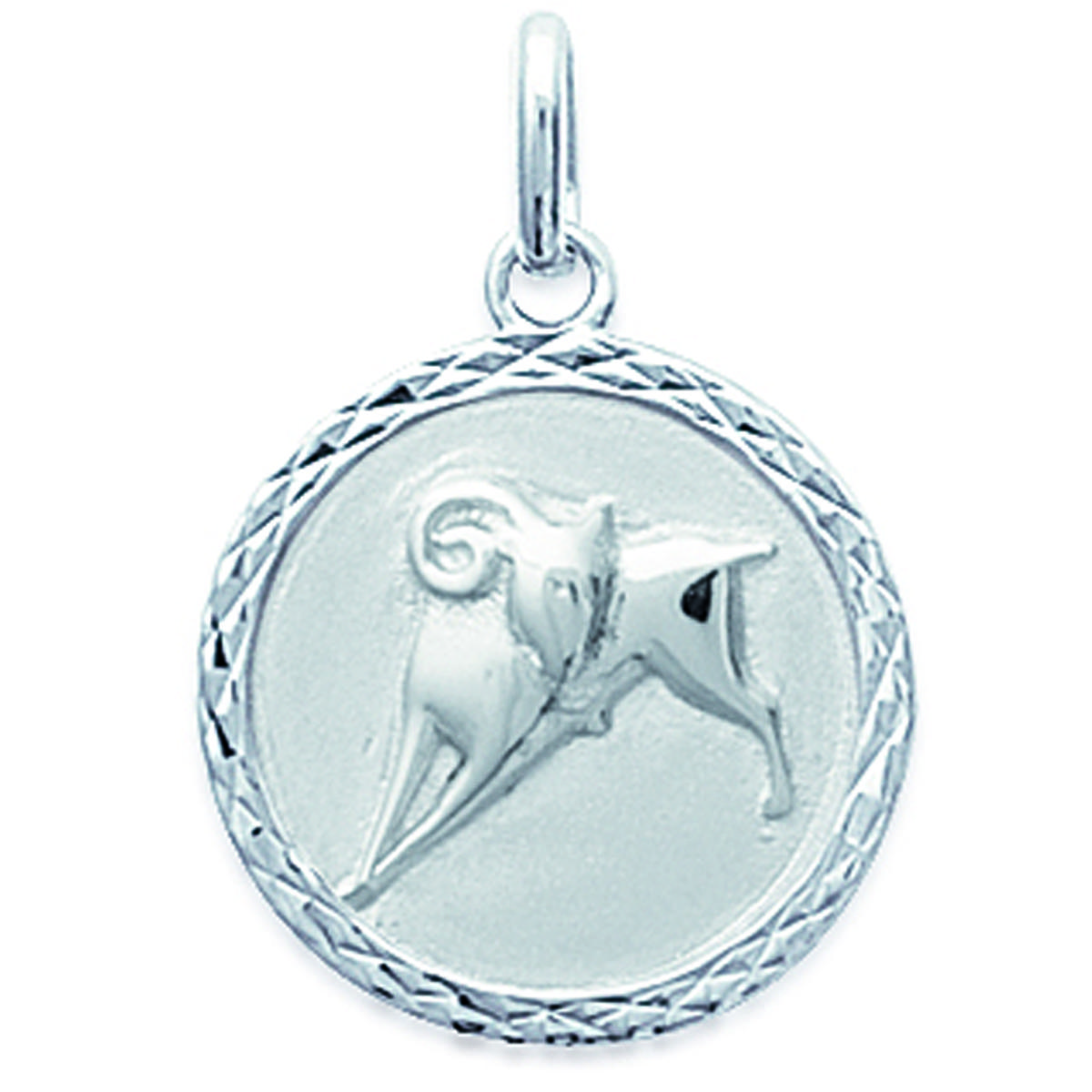 

Les Trésors De Lily [J6008] - Серебряный серебряный кулон Овен (родированное покрытие) - 18 мм