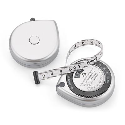1 Stück Körpermass-Maßband 150cm BMI-Rechner Fitness Gewichtsverlust Muskel Fett Tester