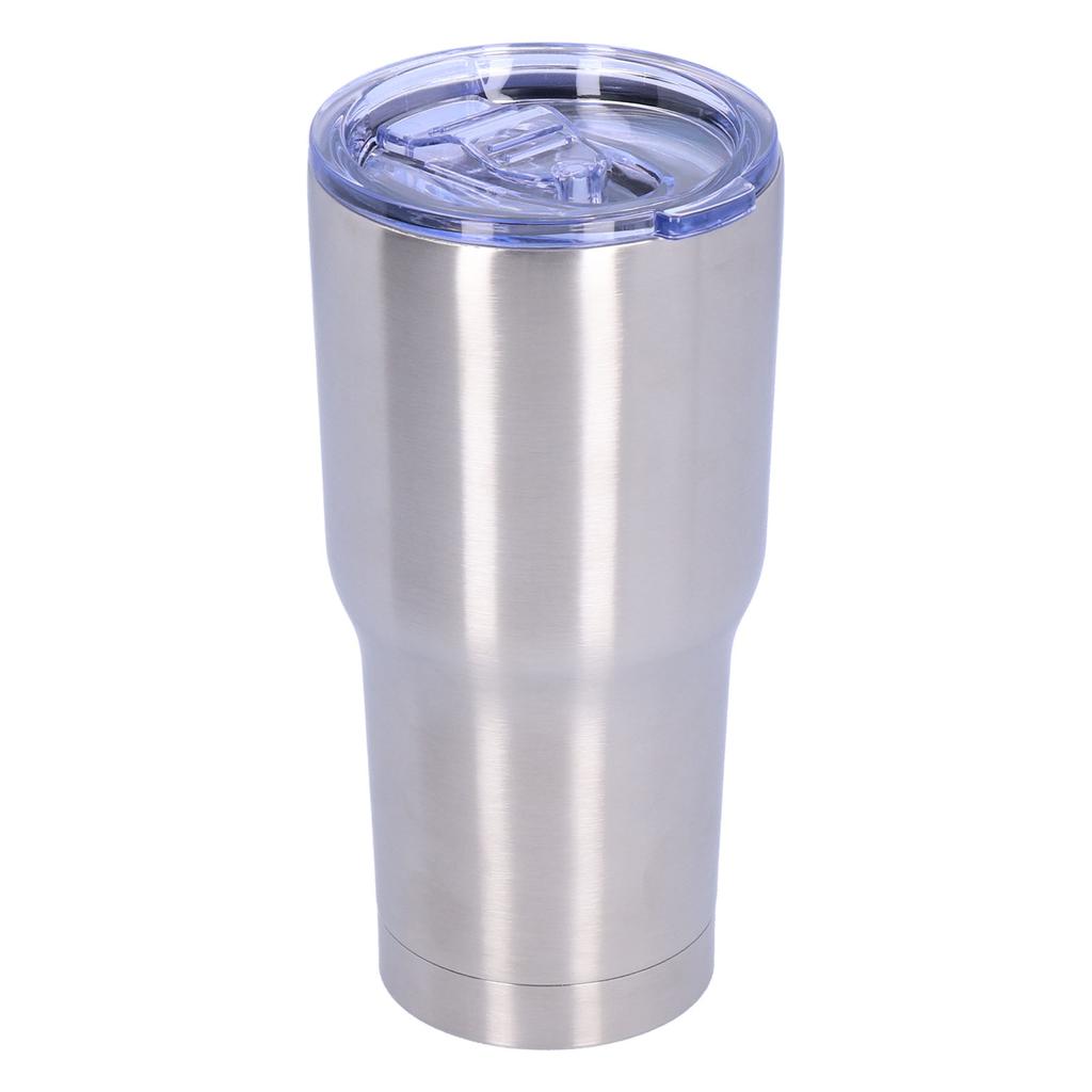 2?Layer 30oz Vacuum Cup with Lid Reusable Stainless Steel Insulation Mug Bottle for Travel