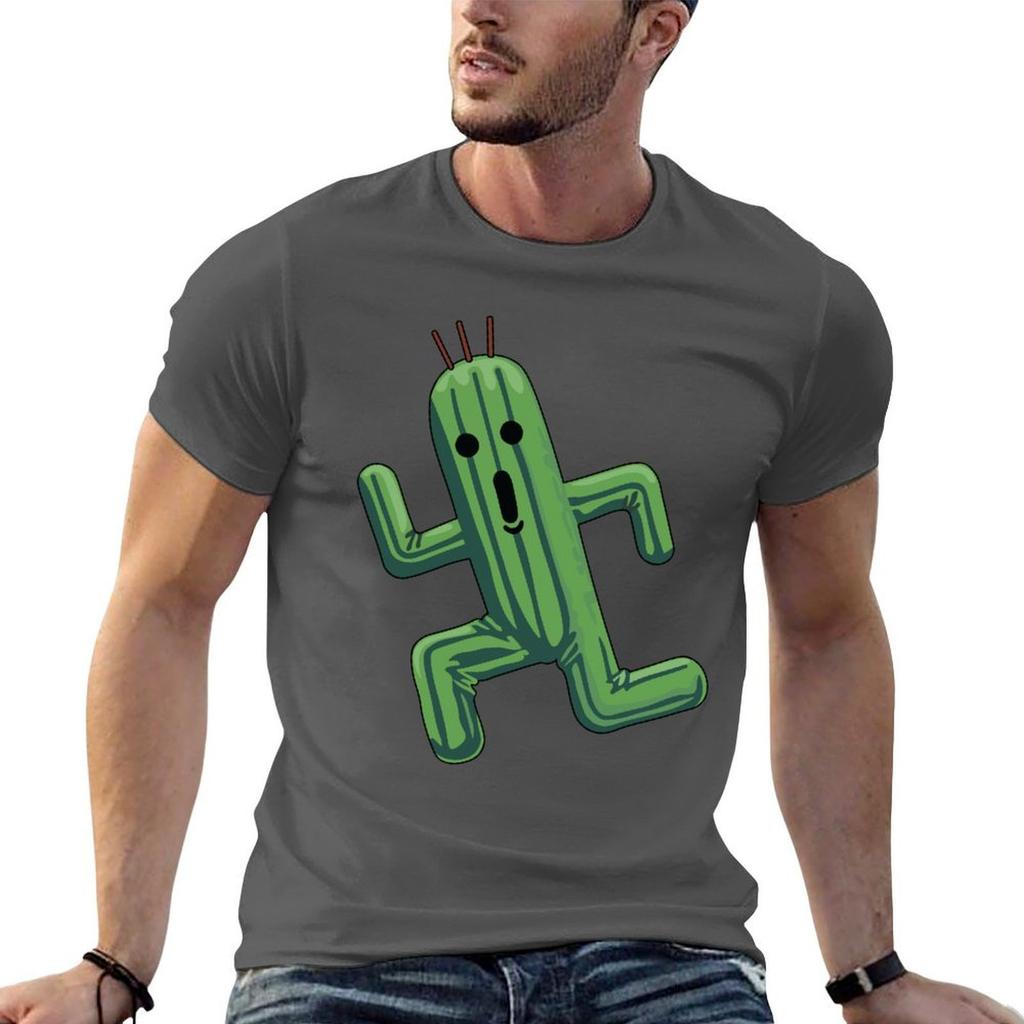 Cactuar TShirt Sweat Absorbing Sports Tee Shirt