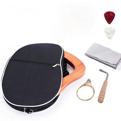 Universelle Leierharfe Tasche Wasserdicht 10/16/19 Saiten Leierharfe Handtaschen Tragbar Reißverschluss Oxford Harfe Kiste Outdoor