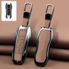 Zinc Alloy Leather Car Key Case For Porsche Panamera Cayenne 971 911 970 981 991 9Ya Macan Boxste Protecticve Case Key Case