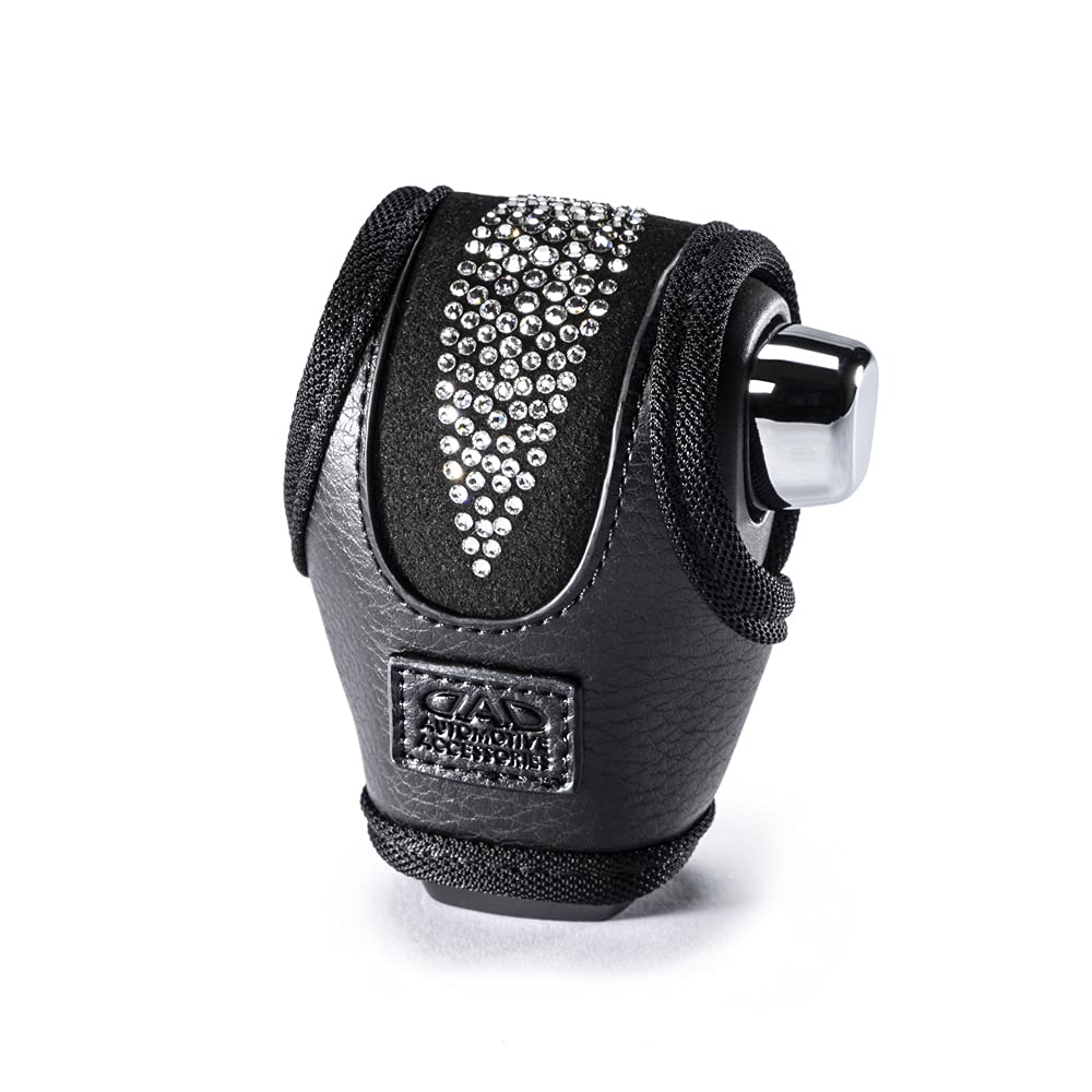 

DAD GARSON Leather Shift Knob Cover EXE Universal Type for Automatic Vehicles D.A.D [Crystal] чёрный