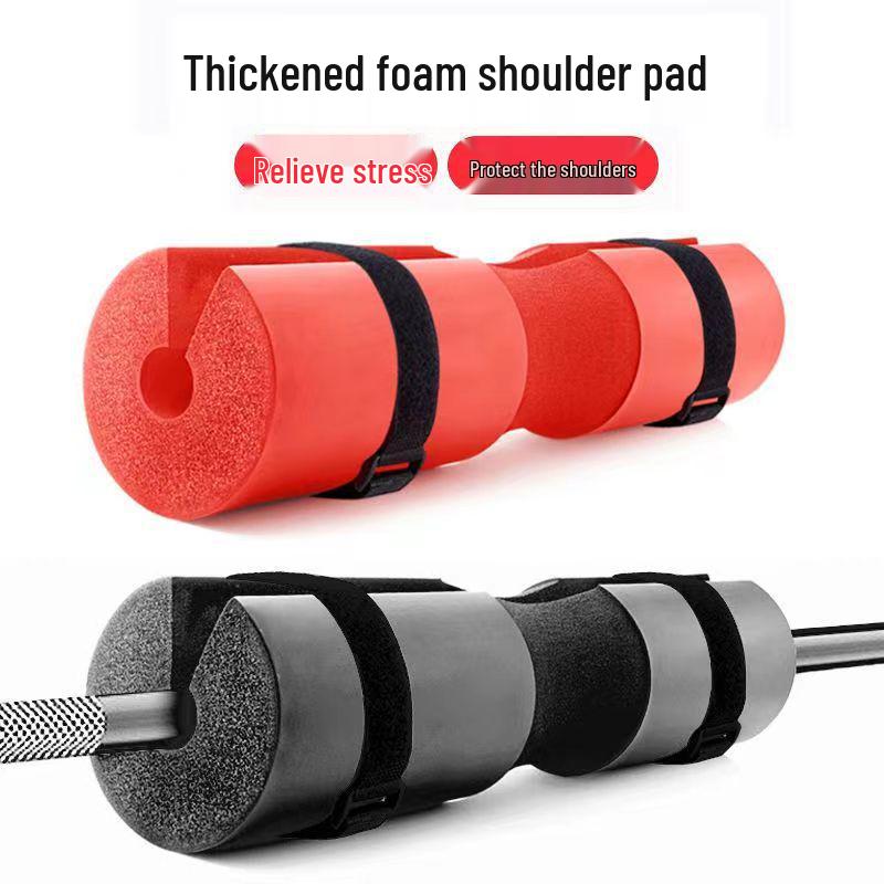 Squat & Hip Thrust Barbell Pad - Shoulder and Neck Protector, Knee Pads Included