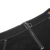 Vans Letter Embroidery Half-Zip Comfortable Casual Skirt Women Skirts Black VN0A4OTGBLK