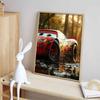 Disney Diamond Painting 5D DIY Cars Lightning McQueen Illustration Art Mosaic Embroidery Decoration Cross Stitch Gift