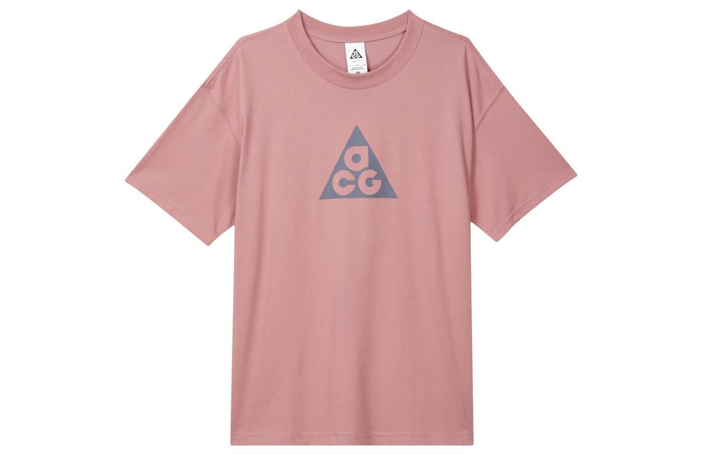 Nike ACG Drop Shoulder Sleeve T Shirt Men's Pink FQ3741-618
