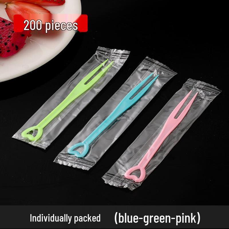 Qiwei Disposable Fruit Forks