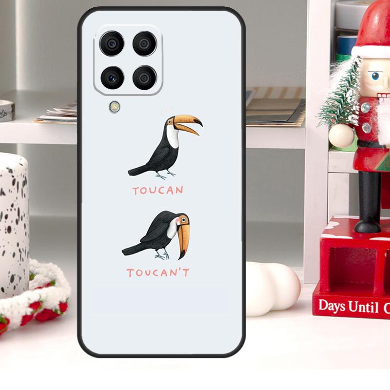 Parrot Bird For Samsung Galaxy M13 M33 M53 M52 M32 M12 M14 M34 M54 M21 M31 M51 M20 M15 M55 M30s Case