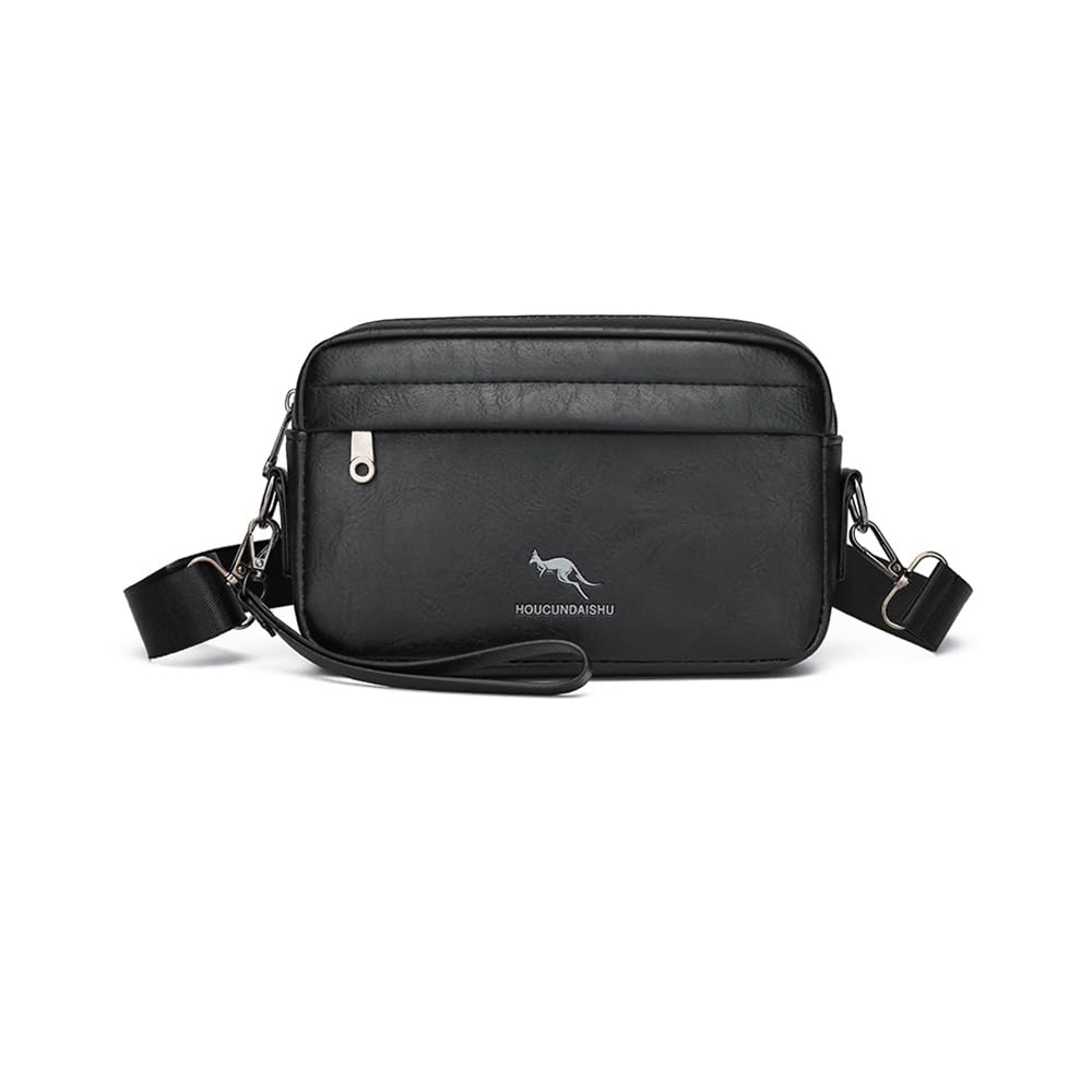 

Whatna Leather Mini Shoulder Second Crossbody Chest iPad Mini Horizontal Perfect for Shoulder or Bicycle Bag Men s Bag, 3-Way Bag, Bag, Bag,