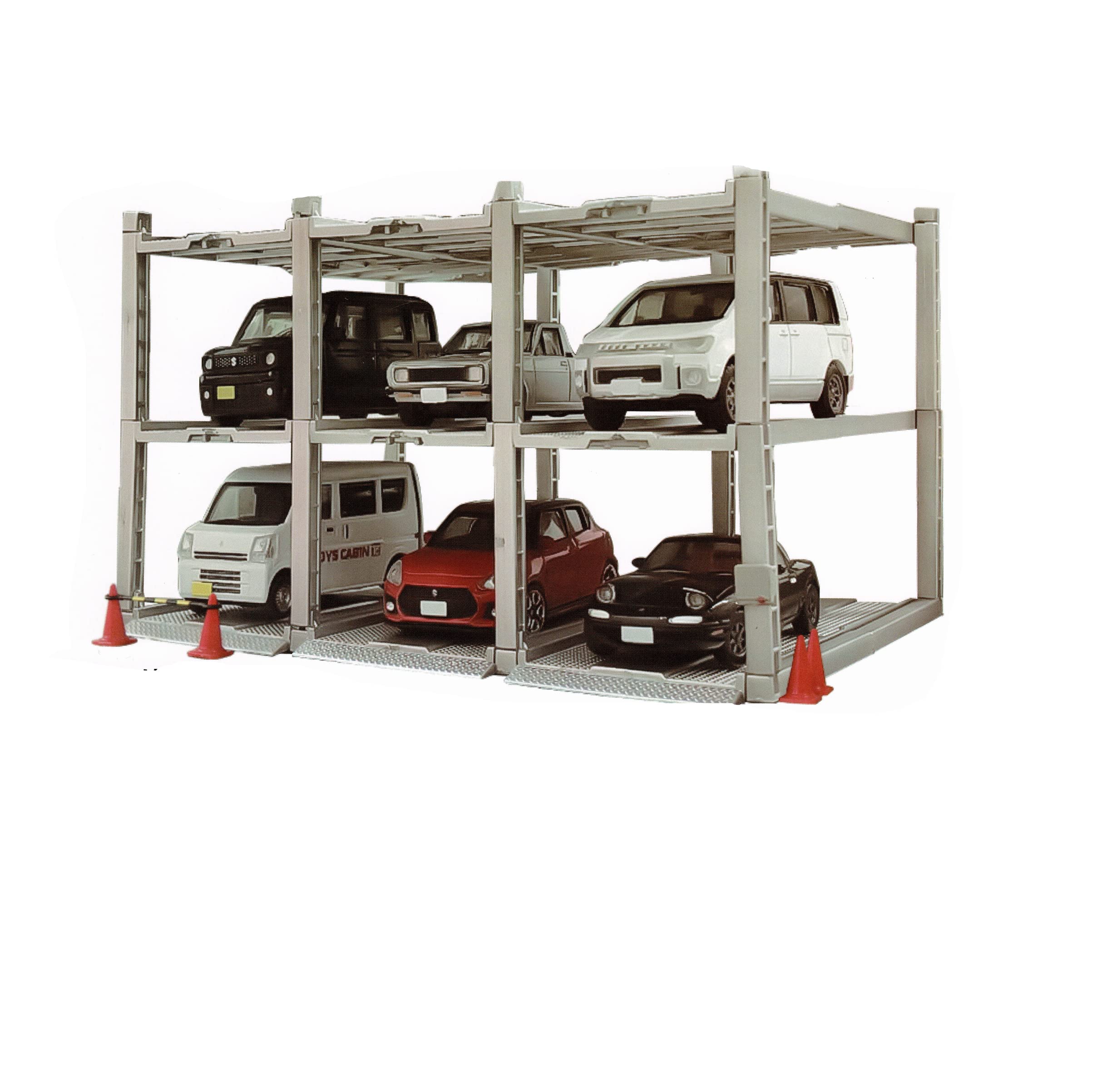 

Parking Lot Collection Types Set Gacha Gacha Capsule Toy 1/64 Multi-story [4 (Full Complete)]