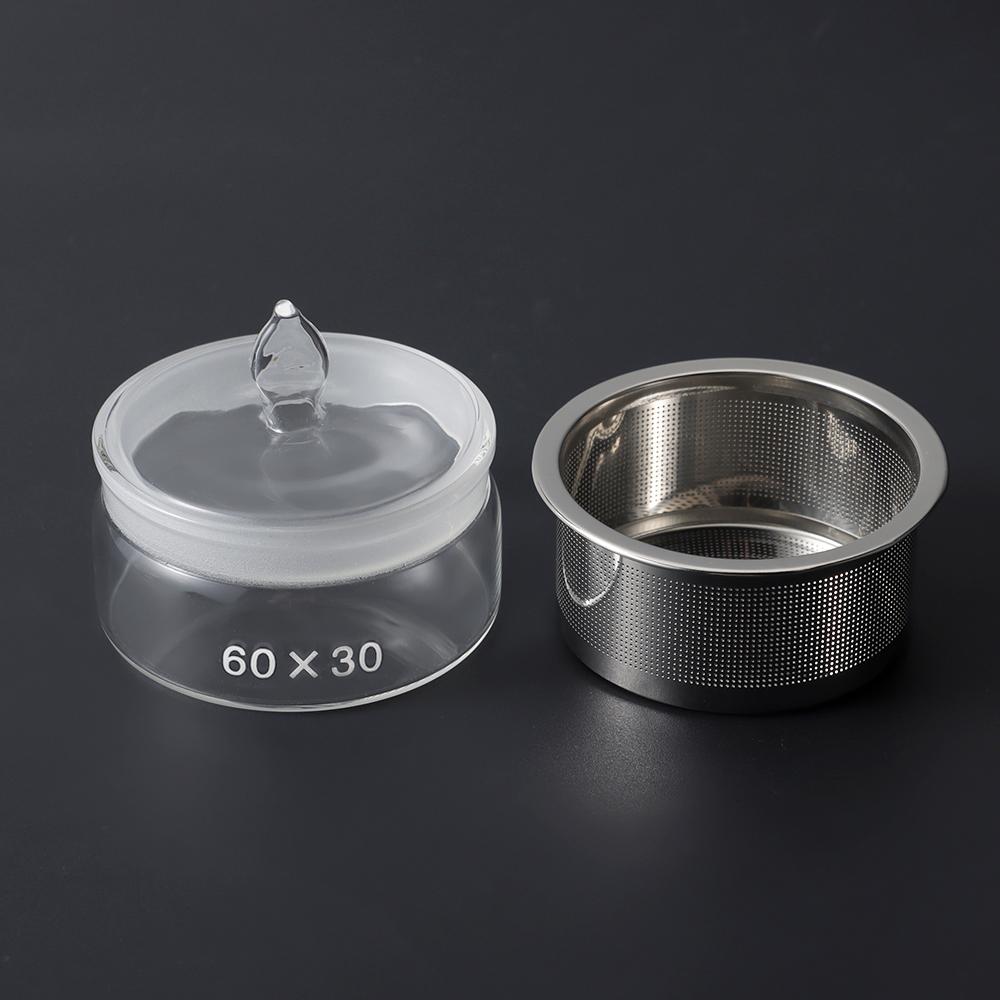 70X35mm Watch Repair Oil Storage Tank Accessories Clean Glass Cup Transparent Bottle Alcohol Cup Watchmakers Tool Component