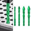 2Pcs Precision Eccentric Drill Bit 6/8/10/12mm Hole Drill Bit Multifunction Tile Drill Bit