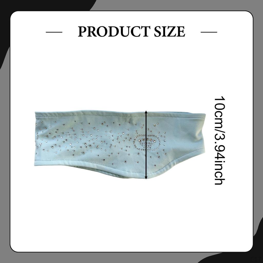 Fascia per capelli da pattinaggio artistico Leggera Calda Assorbente del sudore Attrezzatura per allenamento per Ciclismo Fitness