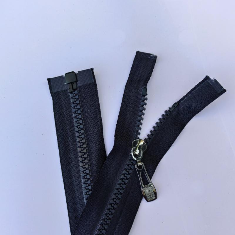 No. 5 Large Teeth Open Tail Resin Zipper - 70cm for Coats & Tops