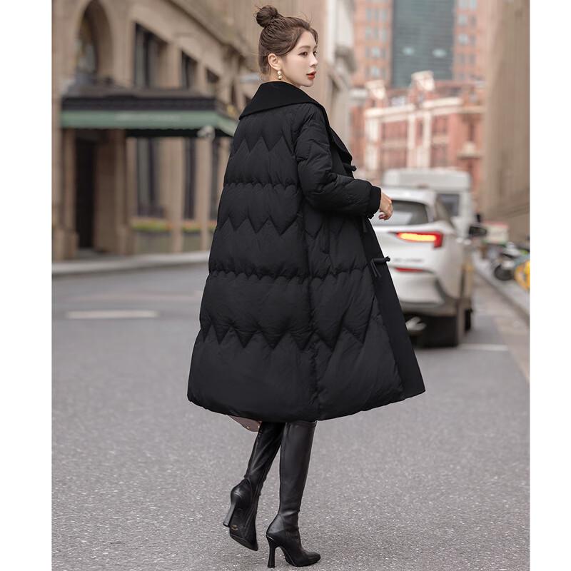 Sibaishe Women's 2025 Winter Loose-Fit Down Coat