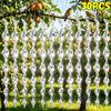 12/30pcs Creative Bird Repellent Reflective Stick Agricultural Bird Repellent Stick Anti-bird Scare Bird Reflective Decorations