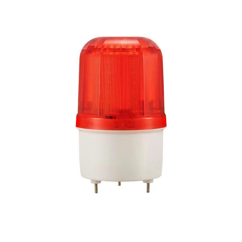 Rotating LED Sound & Light Alarm - Strobe Warning Light (220V, 24V, 12V) 12V with Alarm Sound