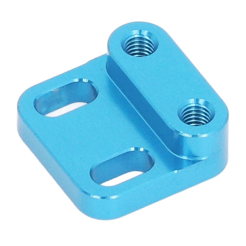 RC Car Steering Gear Seat Blue Aluminum Alloy Steering Gear Seat for Tamiya M05 1 10 RC Car