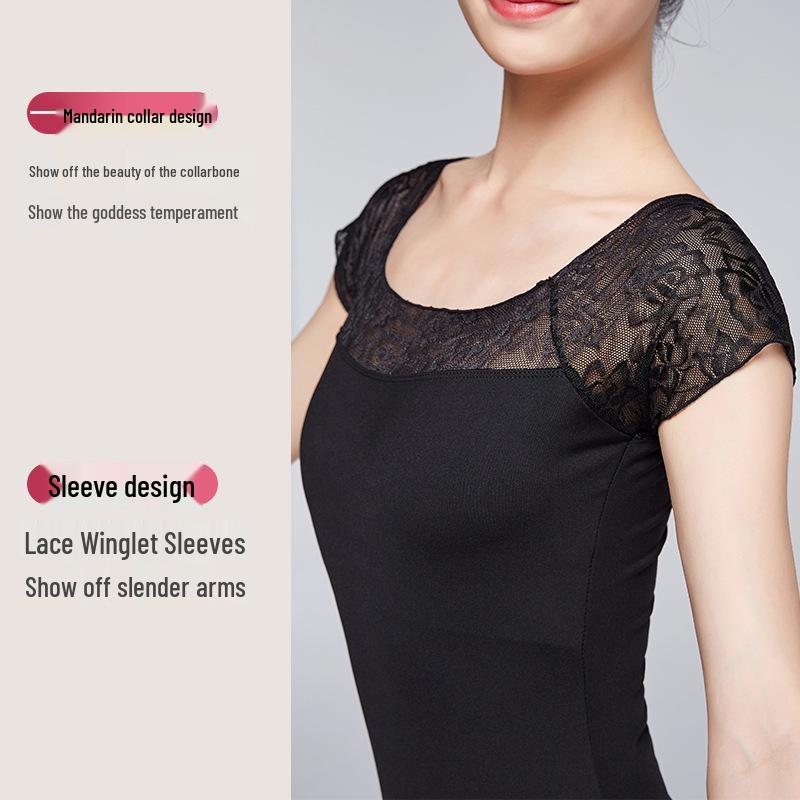 Damski trykot do baletu i gimnastyki do tańca i treningu