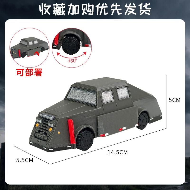 3d Printed Dominator 1 Tornado Intercept Vehicle Model Tiv2 Chaser Style Articulated Toy Birthday Gift For Vehicle Fans