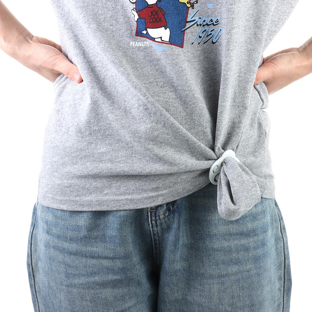 Fixed Buckle T-Shirt Tie Clips Decorative Buckle Women's Tight Clip  for T-shirt