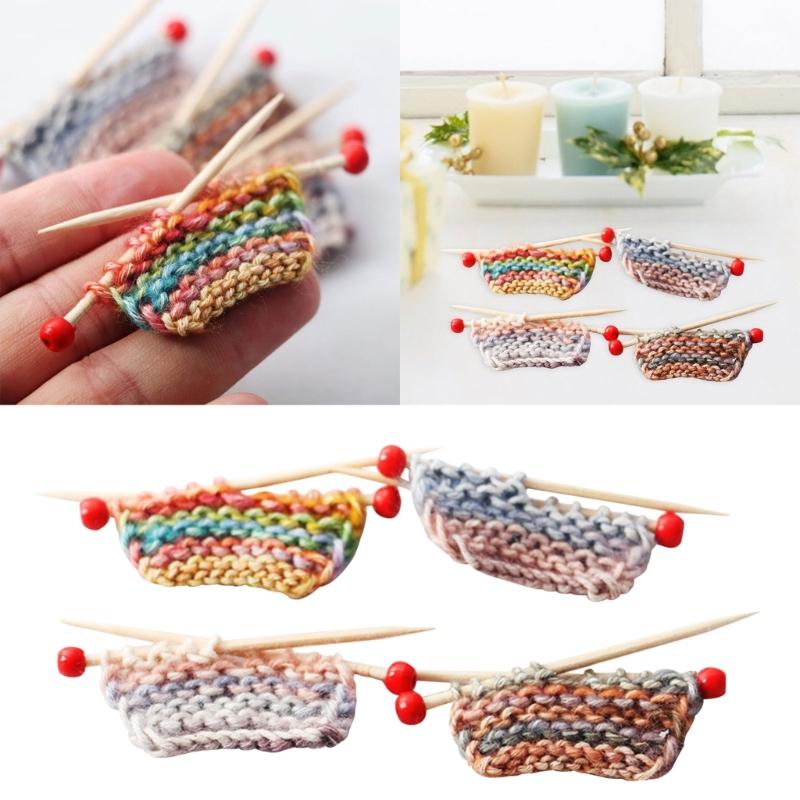 Dollhouse Miniature Knitted Sweater Model Decorative Ornament Crafts Household for Children Girls Boys Wedding Festival
