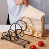 Nordic Cloud-Shaped Napkin Holder 3D Wrought Iron Hollow-Out Tissue Stand for Hotel Restaurant Decor
