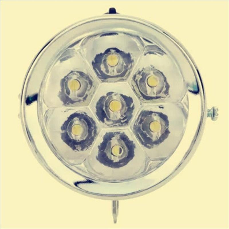Bicycle Lights 7LED Headlights Dead-flying Bicycle Retro Headlights Mountain Bike Night Riding Safety Warning Lights