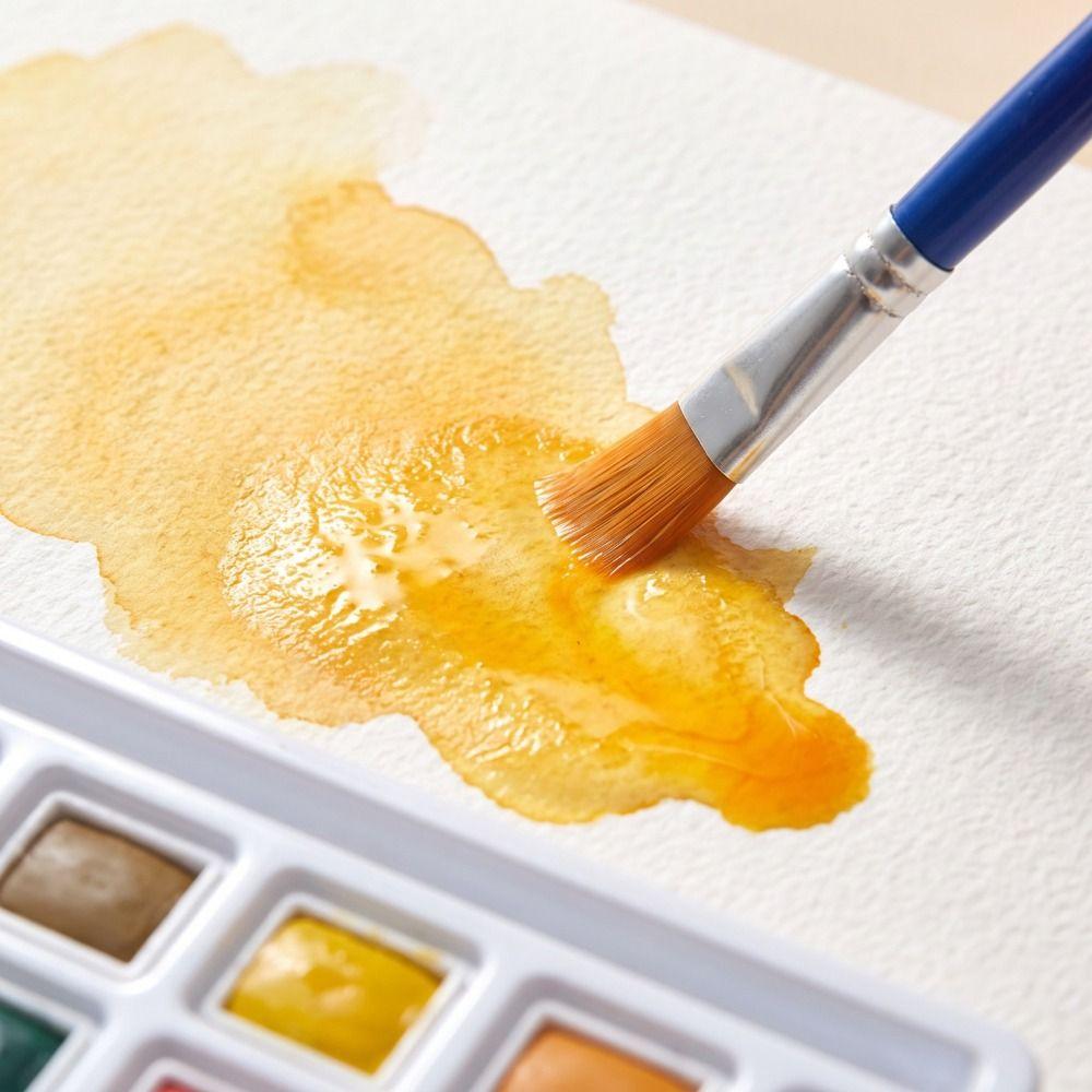 Solid Watercolor Watercolor Paint Set Portable Artist Watercolor Paint Nail Art