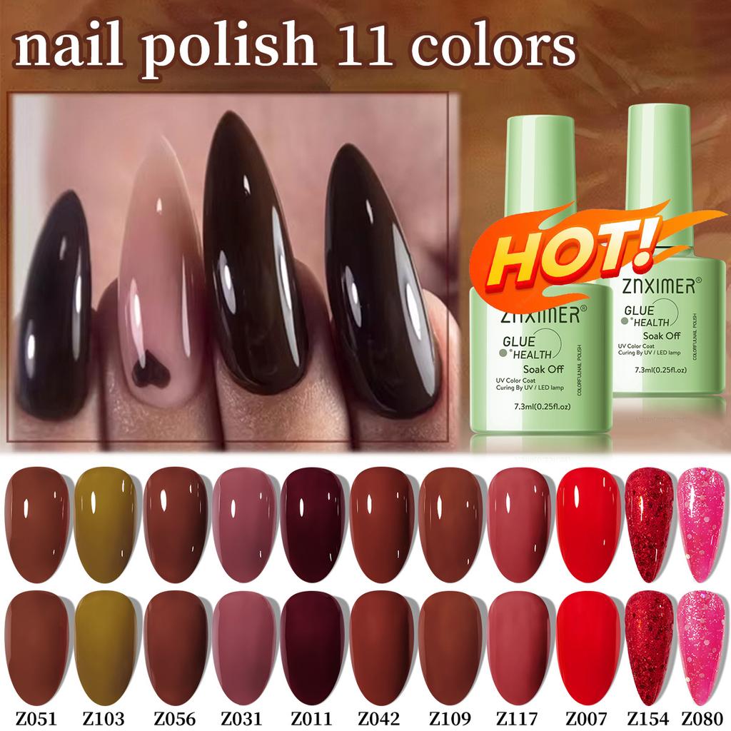 Popular Colors Multi-Color Nail Polish Glue Set Phototherapy Glue Uv Set