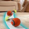 Heißes interaktives Katzenspielzeug Ball Auto Elektrischer Rollball Spielzeug für Katzen Kätzchen Haustiere Smart Automatischer Teaser USB Wiederaufladbar
