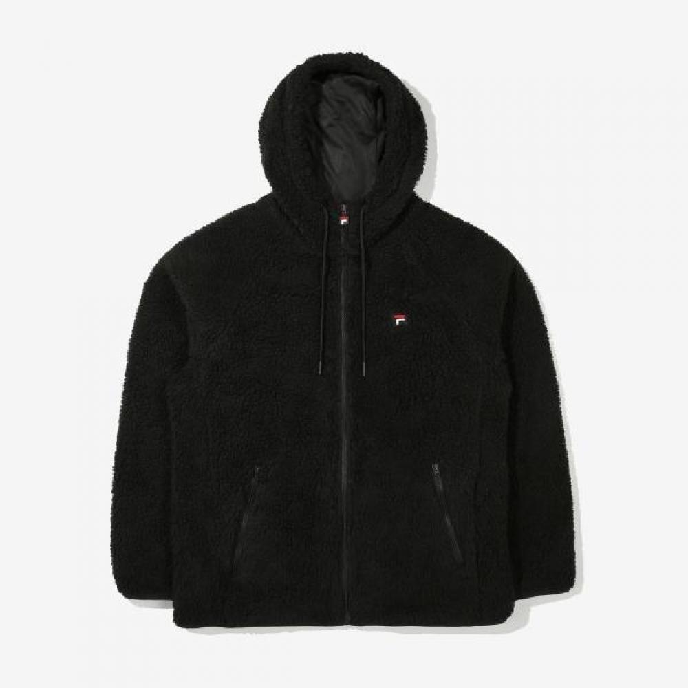 Fila Linear Boa Hood Fleece Black Fe2jke6101x Blk blacks/105