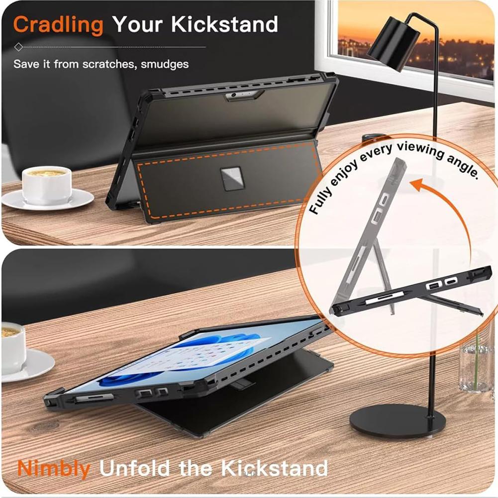 Protective Rugged Cover Case for Microsoft Surface Pro 6/Pro 5/Pro 4 Rugged Cover Case for Microsoft Surface Pro 7 Plus/Pro 7