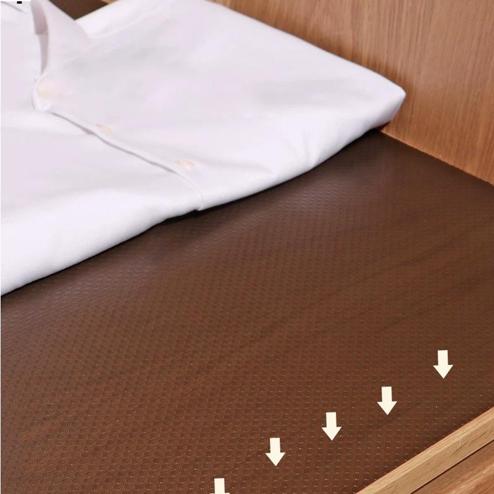 Drawer Liners Reusable Washable Dustproof and Non-slip Placemats Kitchen Cabinet Mats Refrigerator Non-slip Liners Shelf Paper