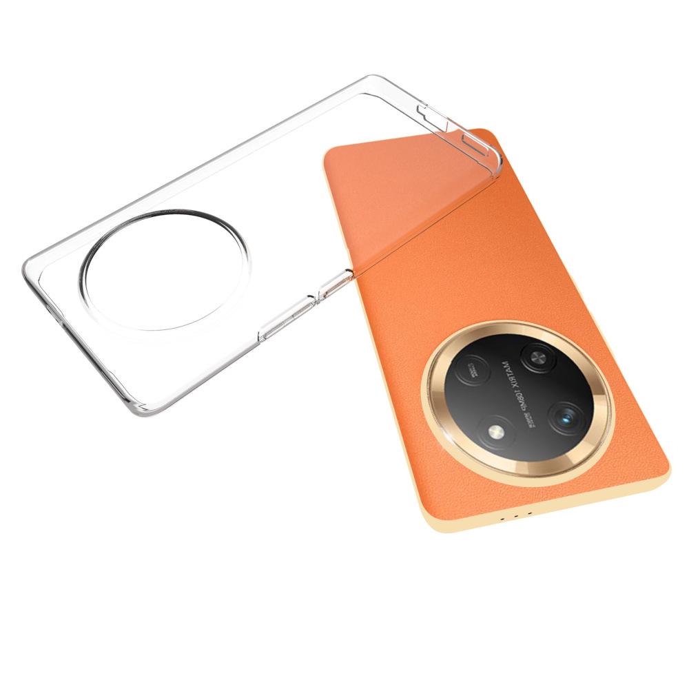 

For Honor X60 Pro 5G Clear Phone Case Watermark-Resistant TPU Back Cover Style A