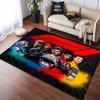 F1 Rennfahrer Helm Druck Rutschfest Groß Wohnzimmer Teppich Weich Verschleißfest Motorsport Sofa Schlafzimmer Heimdekoration Boden Teppich