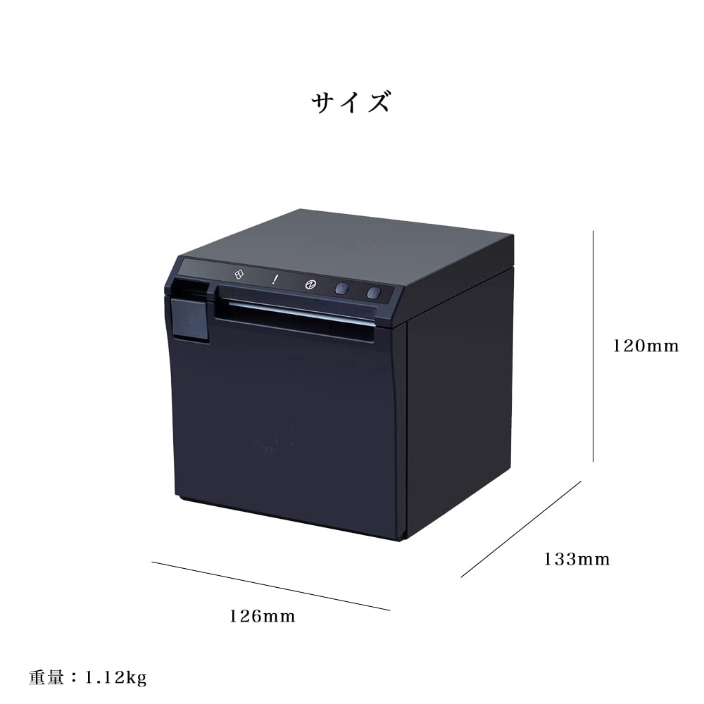 Wasin Tech WS-R330HB Thermal Printer, Receipt Printer, POS Register, 58mm, 80mm, Serial, USB, Bluetooth, Smartphone, Commercial Use