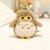 Plush Penguin Owl Toy Doll With Magnet For Kids Shoulder Display Animal Gift