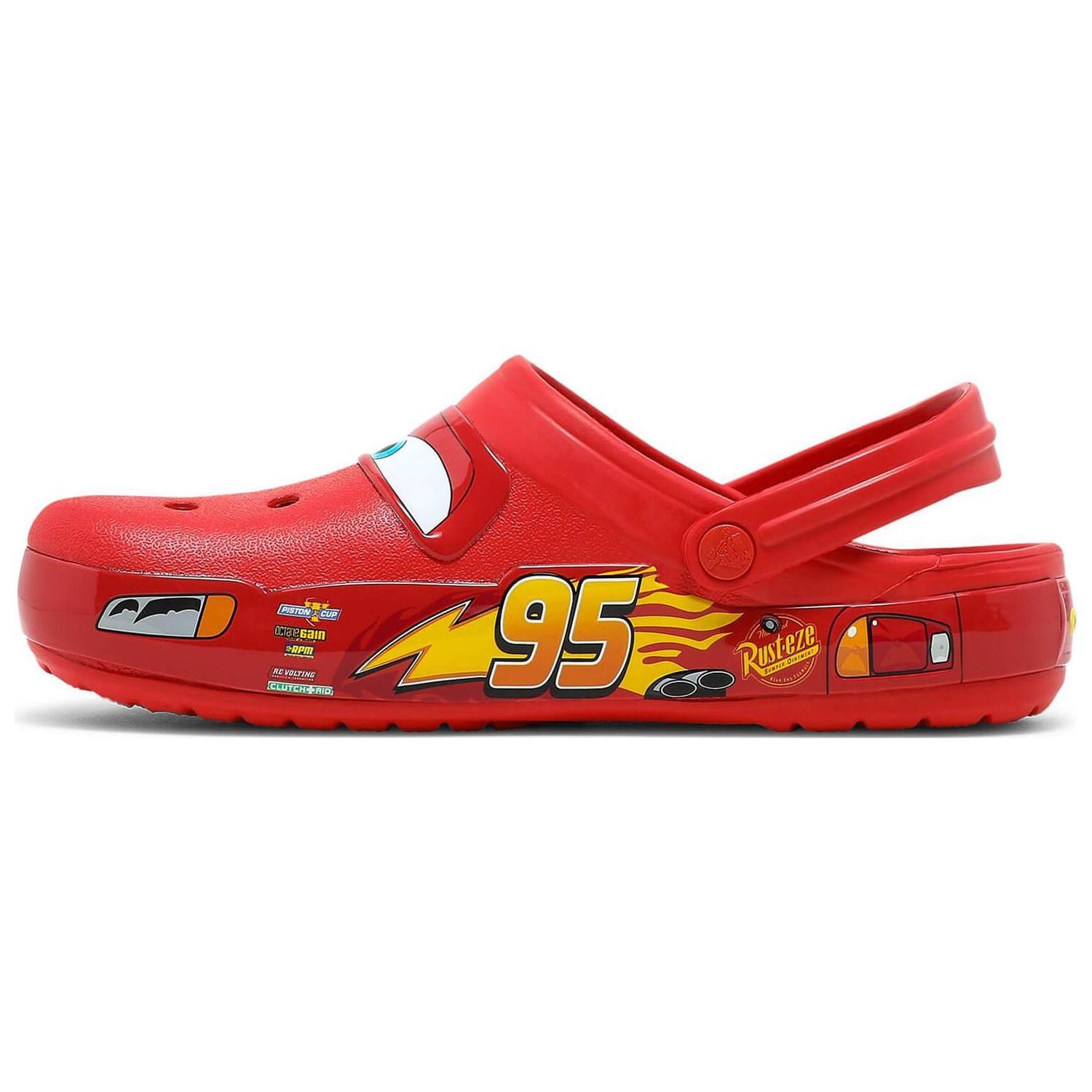 Crocs Cars x Classic Clog  Lightning McQueen  Men s 205759-610 EU 37-38