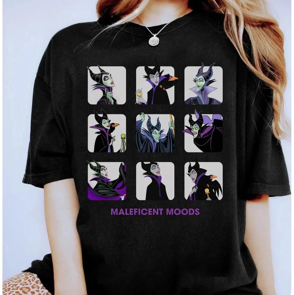 Maleficent Moods Funny Villains TShirt Unisex Adult 2025 S