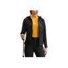 Fila Casual Versatile Knitted Hooded Jacket Women Jackets Deep-Black A11W517501FBK