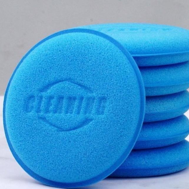 Car Round Waxing Polish Sponges High Density Foam Applicator Pads Curing and Polishing Sponges Car Detailing Tools Car Wash